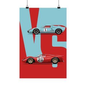 Racing  Formula 1 Grand Prix Poster Matte Vertical Posters